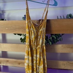 Tropical Print Romper